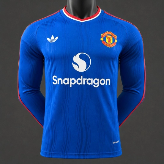 Player Version 26/27 Manchester United Away Long Sleeve Jersey