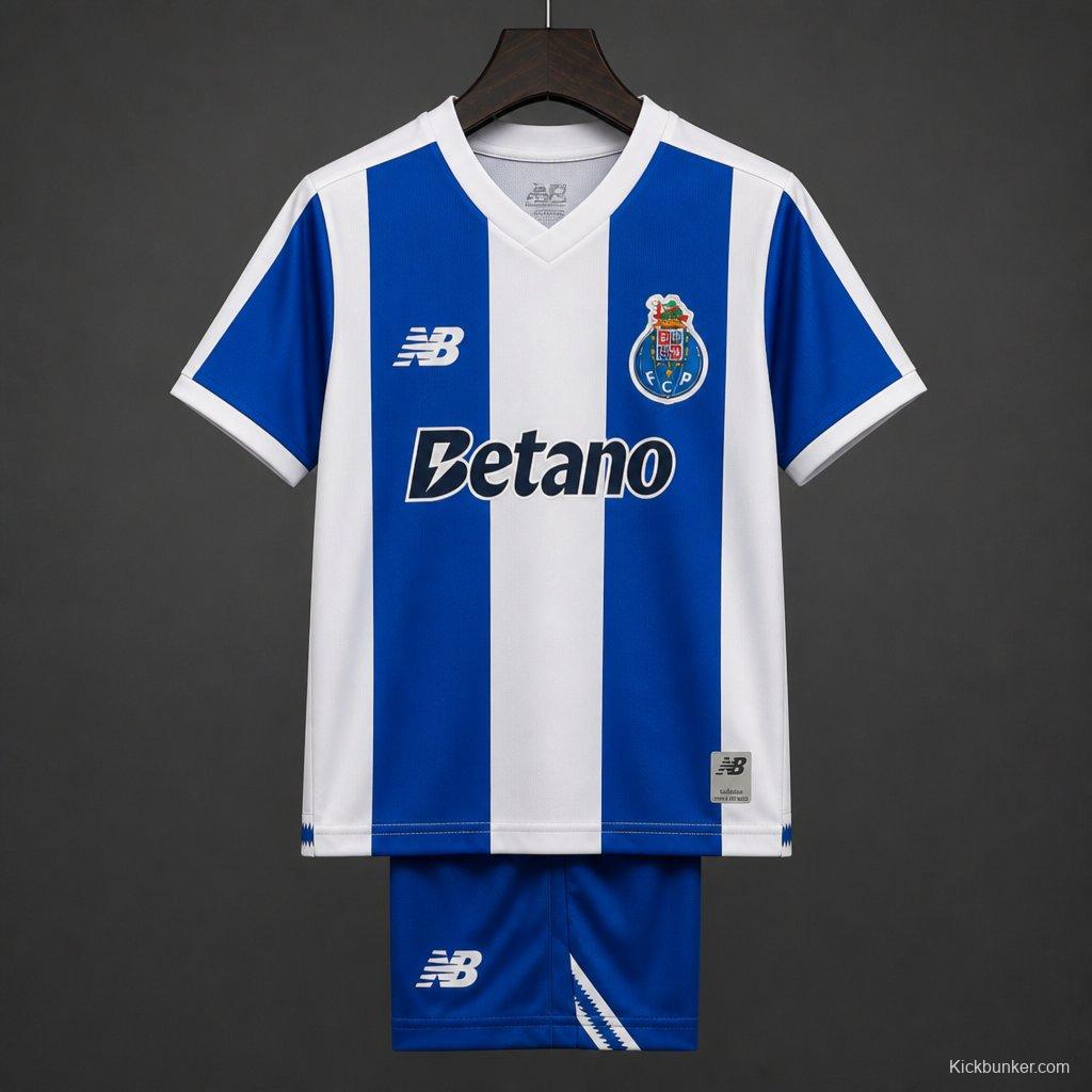 26/27 Kids Porto Home Jersey