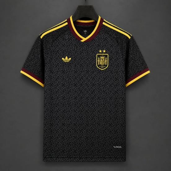 2026 Spain Trefoil Black Special Edition Jersey