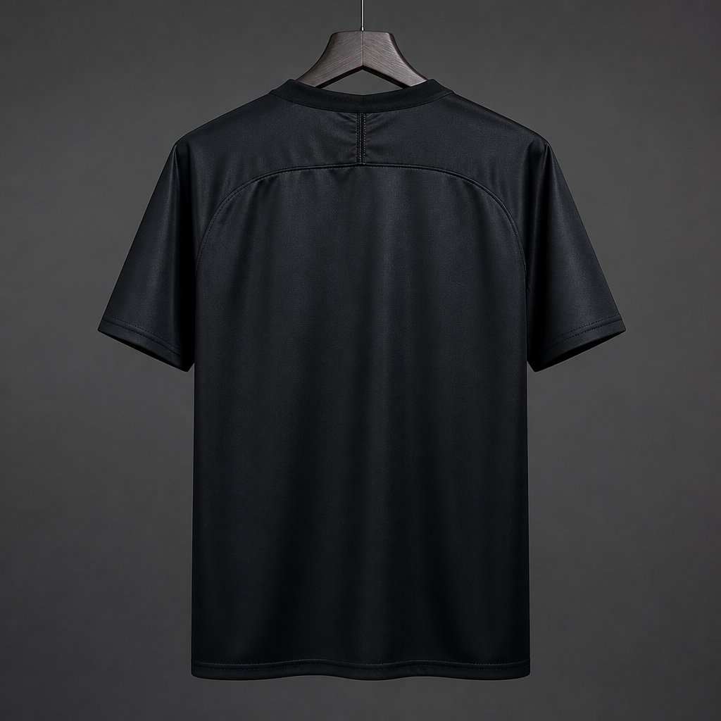 Retro 2018 Portugal Iconic Black Pre-Match Training Jersey