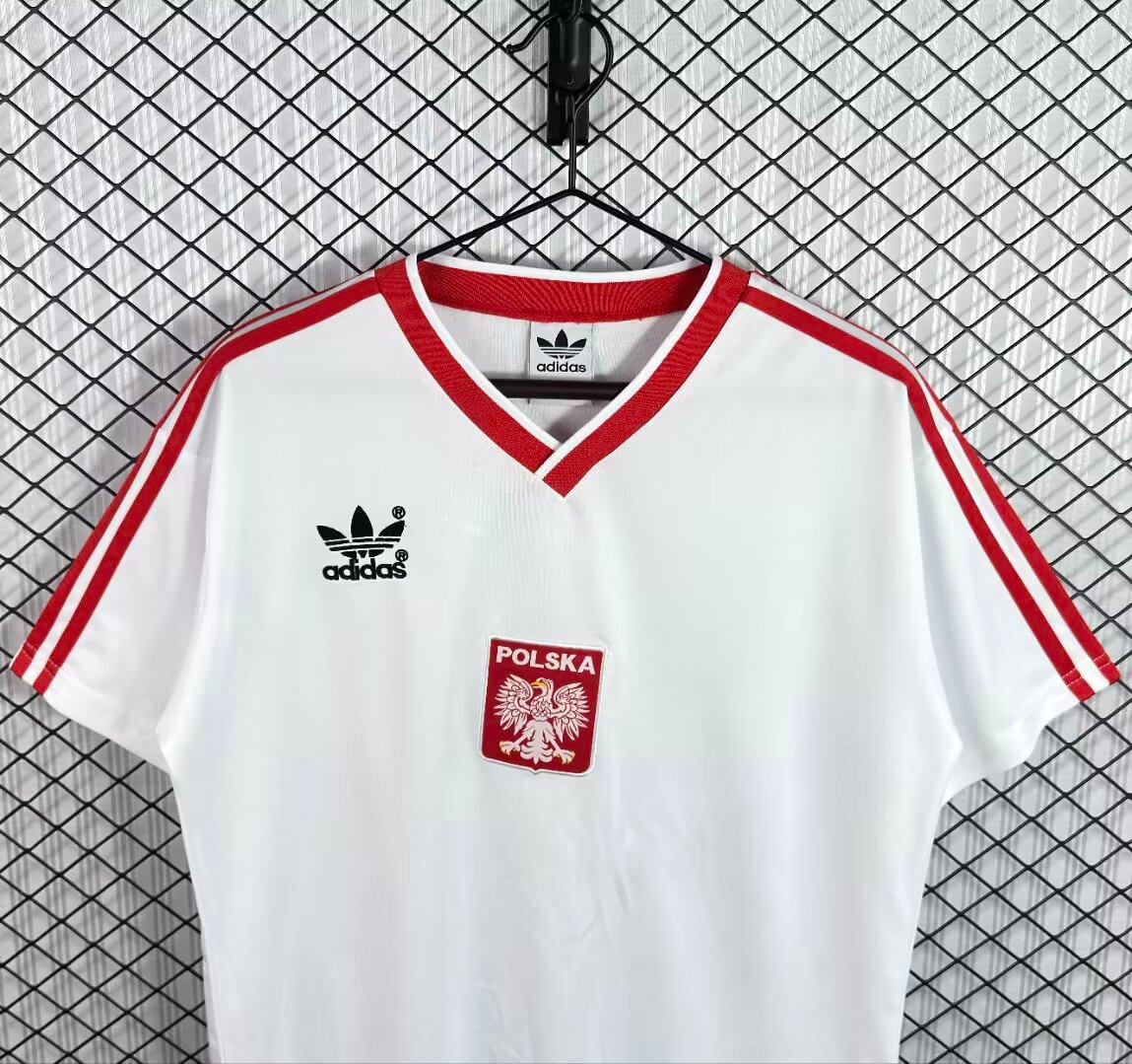 Retro 1986 Poland Home Jersey