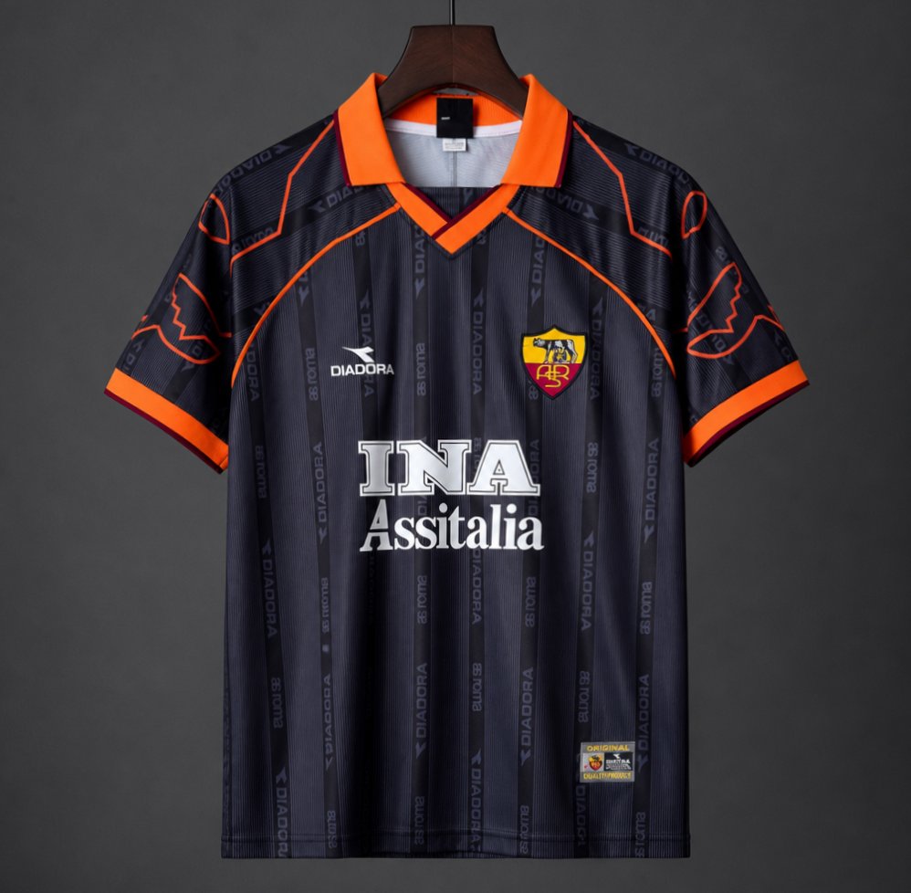 Retro 99/00 AS Roma Away Jersey