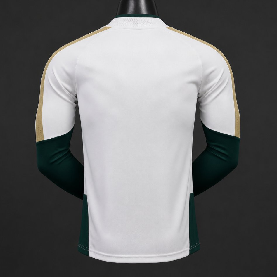 Player Version 2026 Italy Away White Long Sleeve Jersey
