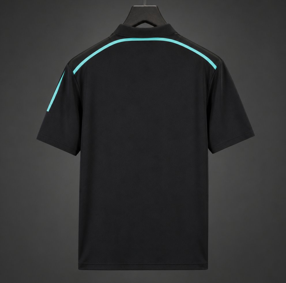 Retro 14/15 Olympique Marseille Third Black Jersey