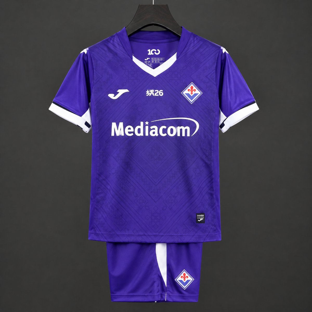 26/27 Kids Fiorentina Home Purple Jersey