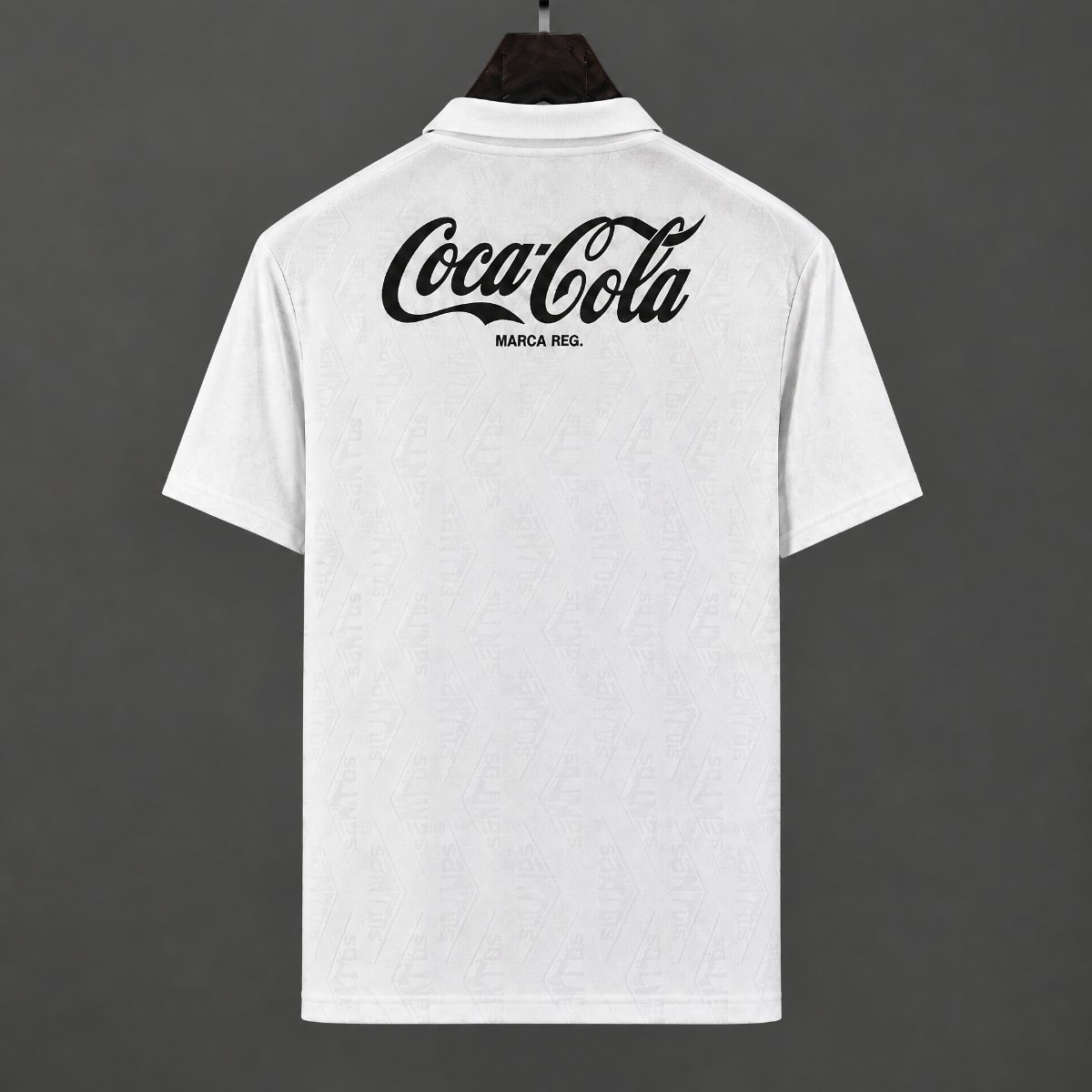 Retro 1993 Santos Home White Jersey